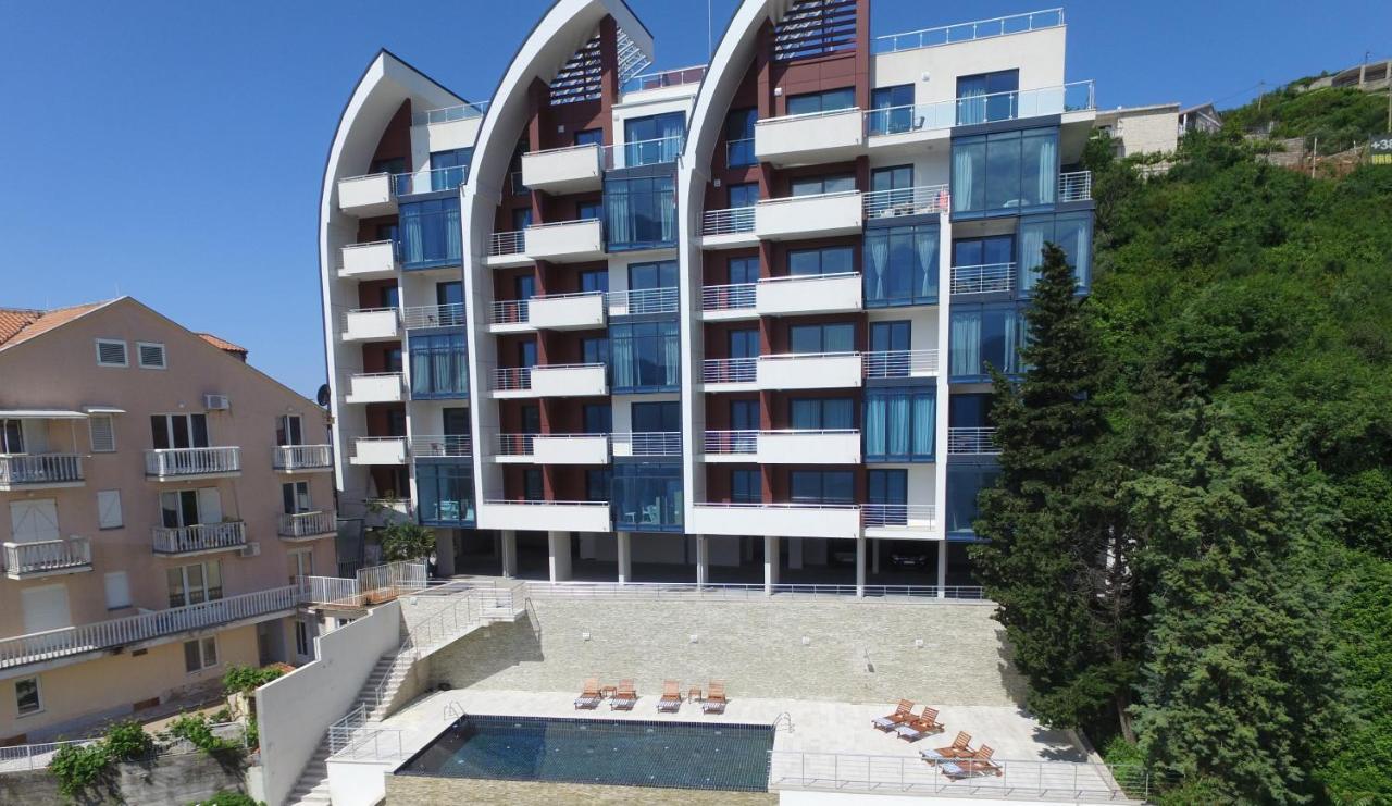 Apartments Aqua Budva Exterior foto